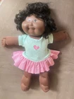 VTG Cabbage Patch Kids, Cornsilk Black, Curly + High Ponytail, African American