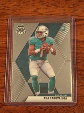 Tua Tagovailoa 2020 Mosaic Rookie Rc Card #203 Miami Dolphins. rookie card picture