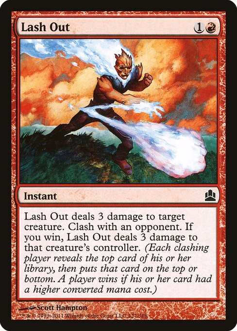 [MTG] Lash Out (127) (CMD) LP-HP