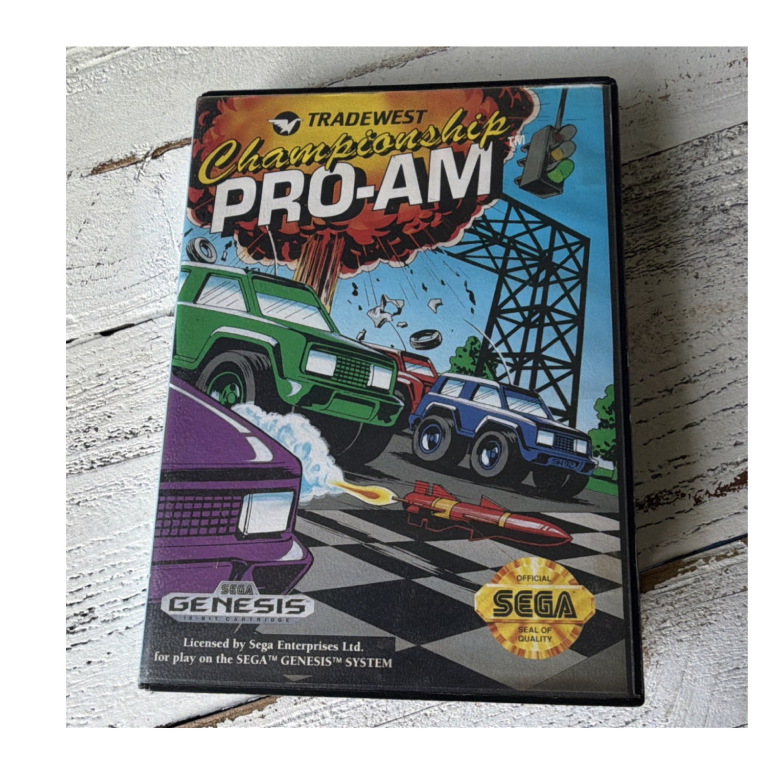 Championship Pro-Am (Sega Genesis, Tradewest, 1992) , Original