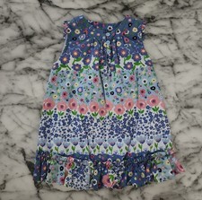 BB32-Baby Gap Flower Dress 12-18 Months