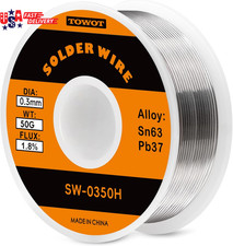 63-37 High Purity Tin Lead Rosin Core Solder Wire for Electrical Soldering, Cont