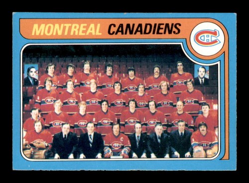 Canadiens Team #252 1979 O-Pee-Chee card
