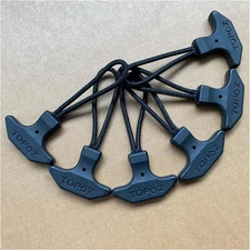 BJA T-Shaped Zipper Puller Durable TPU Zipper Pull Cord Zipper Pulls for Backpac