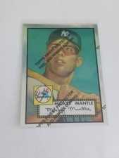 MICKEY MANTLE 1996 Topps Finest #2 1952 Topps #311 W/Coating SP Mint