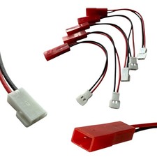 JST to Walkera 2Pin Connector Plug Wire 5pcs for 3.7v LiPO Battery RC FPV Drones