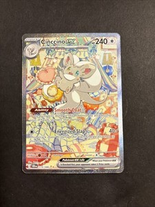 cinccino pokemon card value ex 119/086 - Holofoil ME04 Chaos Rising Uncommon Card Type Cinccino Holo - Legendary Treasures