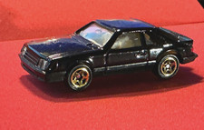 96 Hot Wheels Fao Schwarz Gold Series Iii Black Mustang Cobra Very Nice