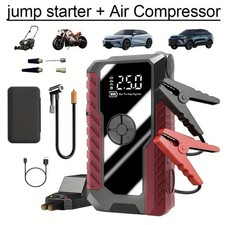 Jump Starter  + Air Compressor 6 In 1 Portabl...