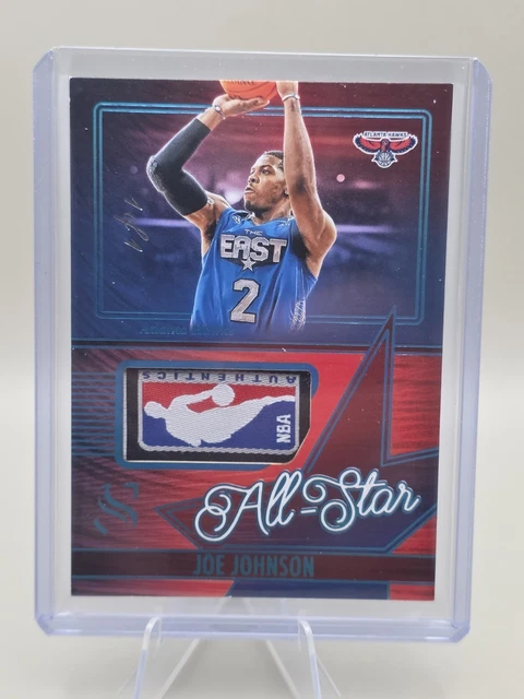 2024-25 Panini Silhouette Joe Johnson #AST-JOE All-Star Laundry Tag Logoman 1/1