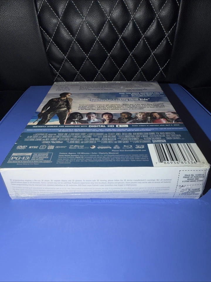 Rogue One: A Star Wars Story (Blu-Ray 3D) Collectible Packaging - Sealed — 第 4/4 张图片