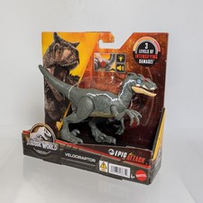 Mattel Jurassic World Epic Attack Figure - VELOCIRAPTOR (HNC11) *NM*