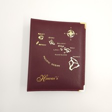 Hawaii Photo Album 200 Pocket Maroon Gold Map Travel Pictures Memories Gift 2003