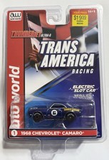 Auto World Thunderjet Trans America Am 1968 Sunoco Chevy Camaro 6 HO Slot Car