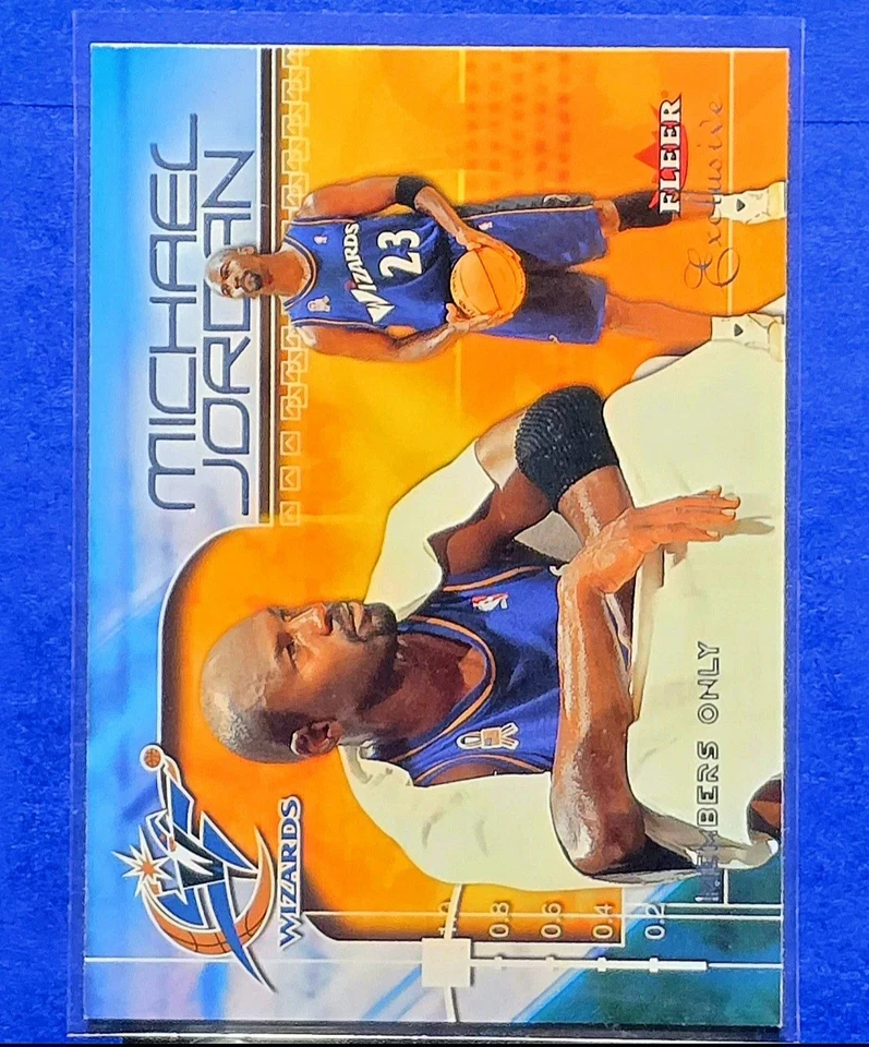 Michael Jordan 2001-02 Fleer Exclusive Members Only LIMITED EDITION Wizards - Image 2 of 3