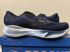 Men's Brooks Adrenaline GTS 24 Peacoat Black Sharp Green 110437 2E 423 WIDE