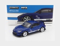 Tarmac T64G-038-BL Toyota GR86 HKS 2022 Blue 1/64