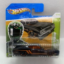 Hot Wheels 2012 #111 ‘69 Ford Torino Talladega Black Muscle Mania Ford 12 1/10