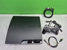 Sony PS3 Playstation 3 Slim 500 GB CECH-2504A pacchetto accessori controller Dualshock 3
