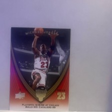 Upper Deck 2008-09 Michael Jordan Legacy Insert Michael Jordan #1011 Bulls Card