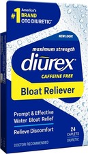 Diurex Max Water Pills - Maximum Strength Caffeine Free Diuretic - Relieve Water