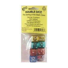 Koplow Dice d6 19mm Double Dice - Assorted (8) NM