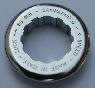 NOS Campagnolo CS-201 lock ring 9 speed 9-f Abschlussring  M26 x 1