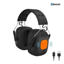 Tzumi SoundGuards Over Ear Jobsite Hearing Protection Bluetooth Headphones