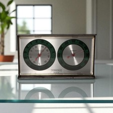 Vintage Springfield Temperature and Humidity Gauge Made in the USA