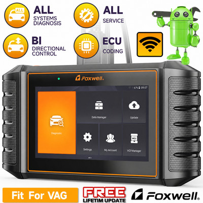 FOXWELL NT710 For VAG All System Bidirectional Scan Tool Key Programmer Oil