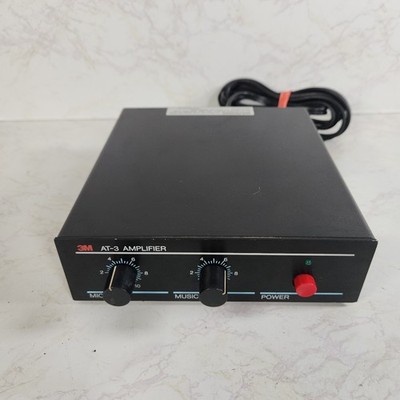 3M AT-3 Commercial Amplifier 12 Watt 50/60Hz 120Vac