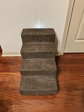 Best pet supply brown foam four step dog  cat stair