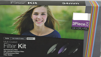 55mm. Filtro Polarizzatore Vivitar. Camera Lens Polarizer Filter. M55 - Foto 3