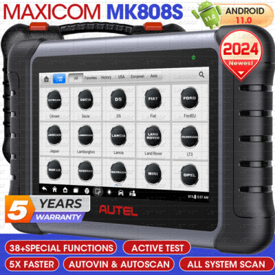 2025 Autel MaxiCOM MK808S PRO+ MX808S Bidirectional Car Diagnostic ...