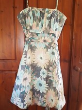 Coast size 16 sleeveless strappy dress