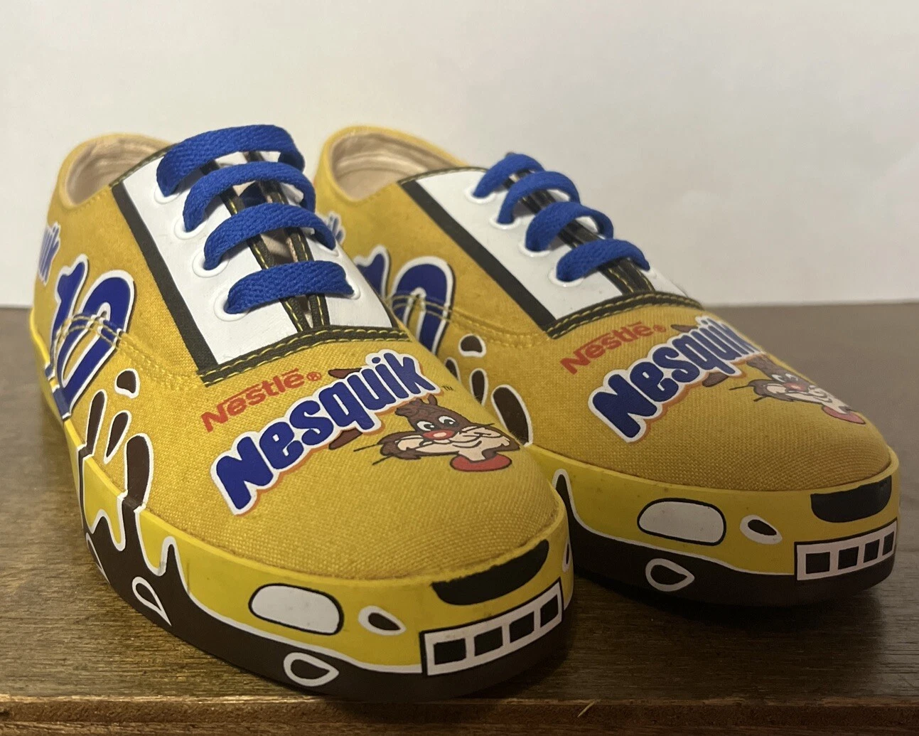 JER Sports Nesquik Converse top basso taglia 3 ragazzo 5 donna