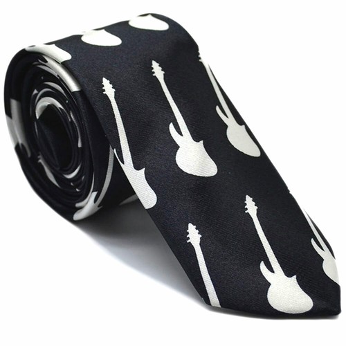 Men's Pattern Slim Tie Casual Formal Thin Narrow Skinny Polyester Ties Necktie - Picture 11 of 45
