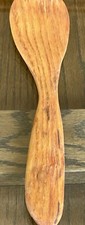 Hand Turned 11 1/2  Wooden Spatula/Spoon Crafts Fair Purchase