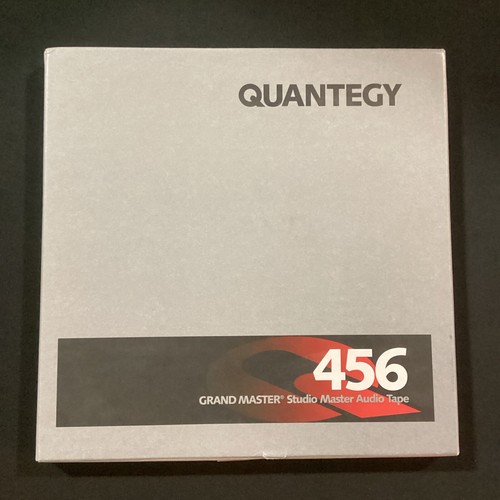 Quantegy 456 Grand Master 1/4" Analog Mastering Tape