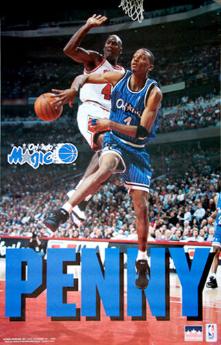 Anfernee PENNY Hardaway 1995 Orlando Magic POSTER - Posterizes Michael  Jordan | eBay