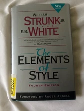 Elements of Style by E. B. White and William Strunk Jr. (2000, Library Binding)