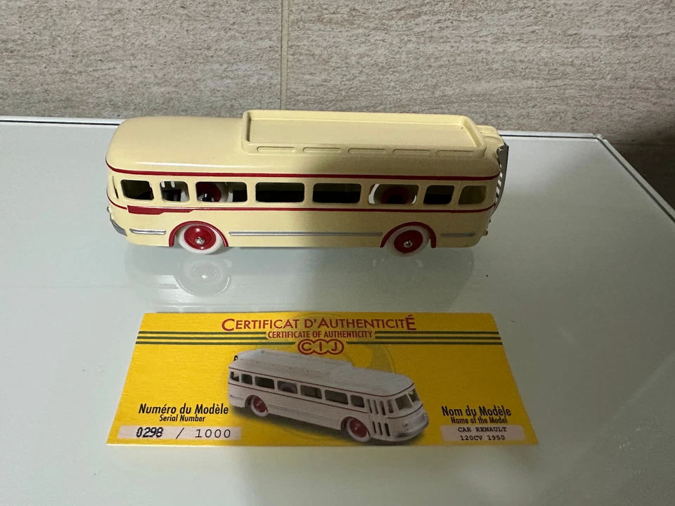 BUS RENAULT 120 CV - CIJ - 3/40/00 - LIMITED EDITION 298/1000 - Immagine 2 di 4
