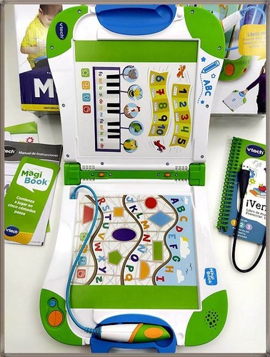 vtech MagiBook Interactive Learning Book System Kids Starter Set Spanish Espana - Picture 8 of 8