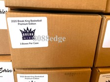 2020 BREAK KING BASKETBALL SEALED 3 BOX CASE: MICHAEL JORDAN/LeBRON/KOBE/LUKA