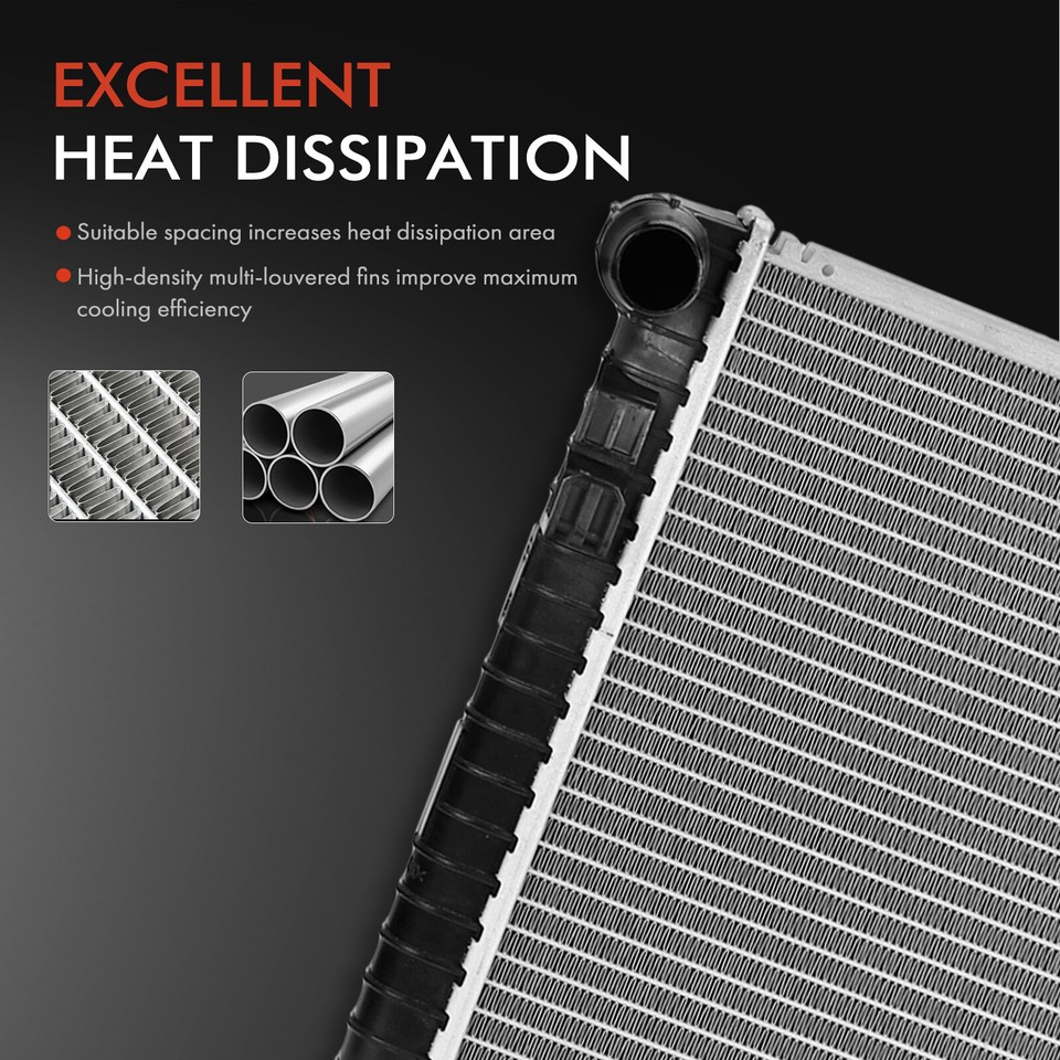 New Radiator without Oil Cooler for Volkswagen Golf TSi S SE 2019-2021 ...