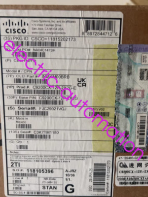 Switch C9200CX-12P-2X2G-E Cisco C9200CX 12port PoE, Network Essential fast ship