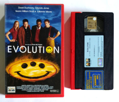 Vhs Evolution Film Comedy David Duchovny Videokassette Ex Nolo (V78)