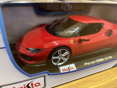 Maisto Ferrari 296 GTB Red Diecast Car 1:18 Scale Special Edition