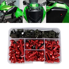 177PCS Complete Fairing Bolts Kit Screws Fit Honda CBR125R 04-11 CBR250R 11-20