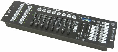 QTX 154.091UK 192 Kanal Pro DMX DJ Beleuchtung Par Can LED RGBW Controller